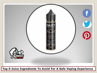 Top E-Juice Ingredients To Avoid For A Safe Vaping Experience