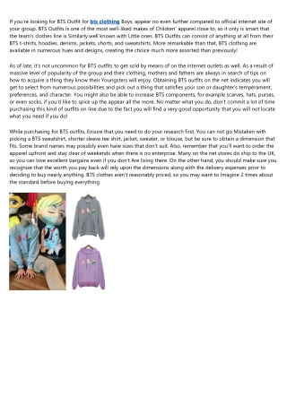 Why People Love to Hate bts clothing