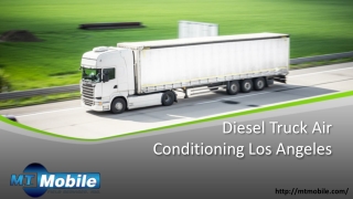 Diesel Truck Air Conditioning Los Angeles