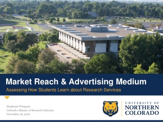 Market Reach & Advertising Medium