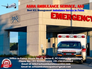 Book now your medical bus with Ambulance Services in Patna | AAS