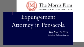 Expungement Attorney in Pensacola