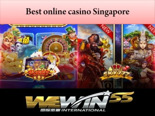 your home while playing best online casino Singapore