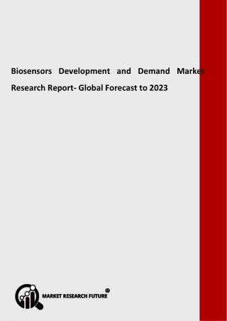 Biosensors Development and Demand Market