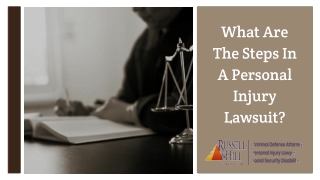 What Are The Steps In A Personal Injury Lawsuit?