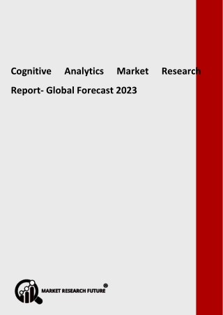 Cognitive Analytics Market Research