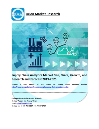 Supply Chain Analytics Market Research and Forecast 2019-2025