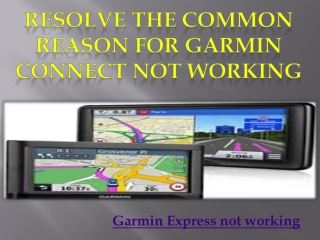 garmin express not working windows 10 2018