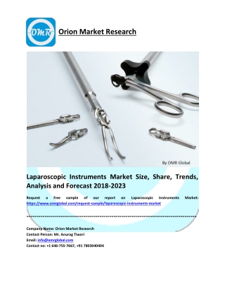 Laparoscopic Instruments Market Research and Forecast 2018-2023