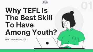 Why TEFL Is The Best Skill To Have Among Youth