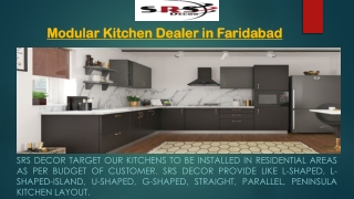 Modular Kitchen Dealer in Faridabad