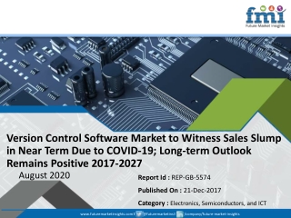 Version Control Software Market to Witness Sales Slump in Near Term Due to COVID-19; Long-term Outlook Remains Positive