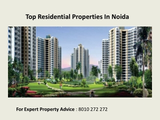 Best Residential Projects In Noida