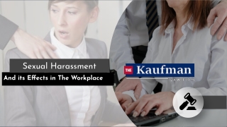 Sexual Harassment And Its Effects In The Workplace