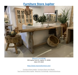 Furniture Store Jupiter