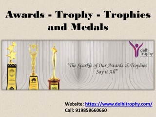 Awards - Trophy - Trophies and Medals