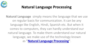 Ultimate Guide to Understand Natural Language Processing (NLP)