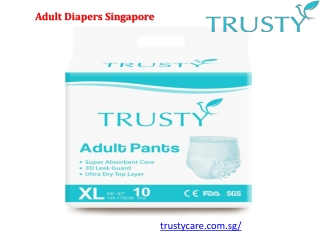 Adult Diapers Singapore