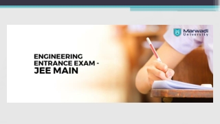 All You Need to Know About Engineering Entrance Exam- JEE