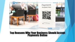 Top Reasons Why Your Business Should Accept Payments Online