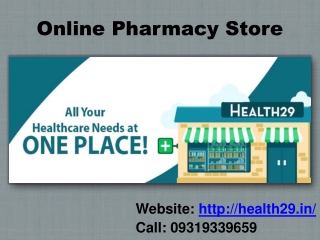 Online Pharmacy Store - Online Medical Store