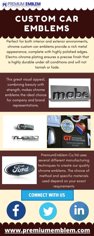 Buy Best Custom Car Emblems & Badges | Premium Emblem