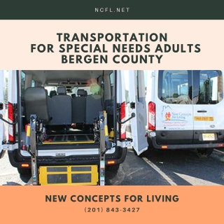 Transportation for Special Needs Adults Bergen County