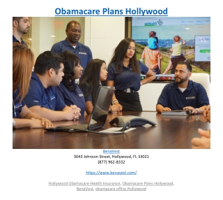 Obamacare Plans Hollywood