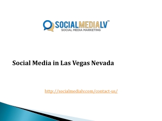 Social Media in Las Vegas at Nevada