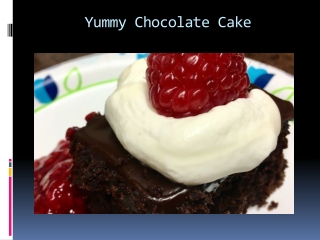 Yummy Chocolate Cake