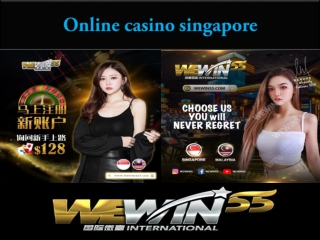 Online casino singapore is a popular casino worldwide