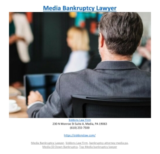 Media Bankruptcy Lawyer