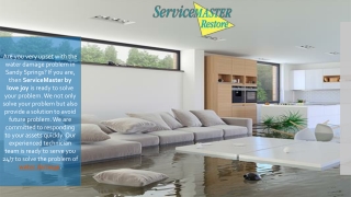 You can get solution for Water Damage Atlanta by us