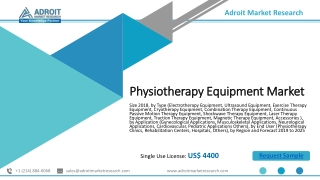 Physiotherapy Equipment Market 2020 Emerging Technology, Major  Players, Top Services, Upcoming Trends, Industry Outlook