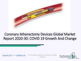 Global Coronary Atherectomy Devices Market Opportunities And Strategies To 2030