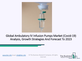 Ambulatory IV Infusion Pumps Market 2020 Trends, Innovation, Growth And Opportunities