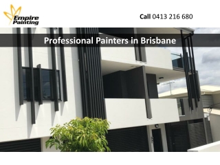 Professional Painters in Brisbane