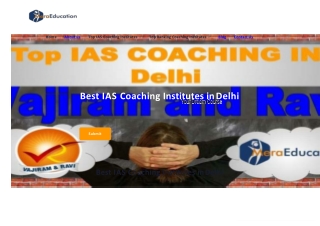 Best IAS coaching Institute in Delhi - Mera Education