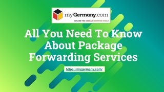 All You Need To Know About Package Forwarding Services