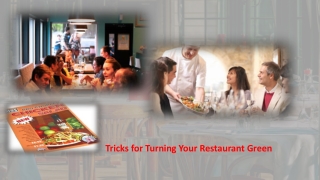 Tricks for Turning Your Restaurant Green