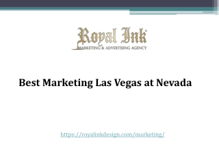 Marketing Las Vegas Nevada