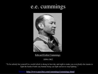 e.e. cummings