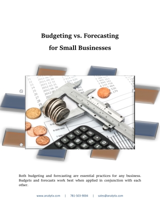 Budgeting vs Forecasting for Small Businesses