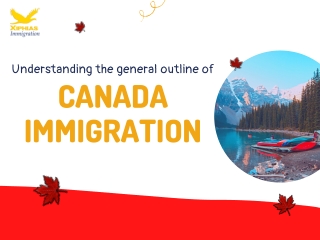 Understanding the general outline of Canada Immigration