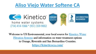 Aliso Viejo Water Softene CA