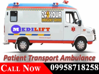 Get Medilift Road Ambulance Service in Ramgarh and Hazaribagh with All Unique Medical Facility