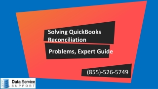 solutions to Resolve QuickBooks Reconciliation Problem