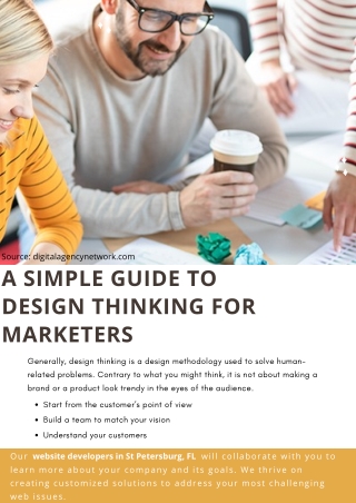 A Simple Guide to Design Thinking for Marketers