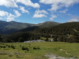 Puerto de Cotos en la Sierra de Guadarrama