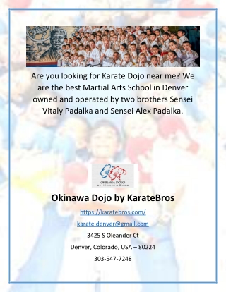 Best Karate School Denver | Karatebros.com